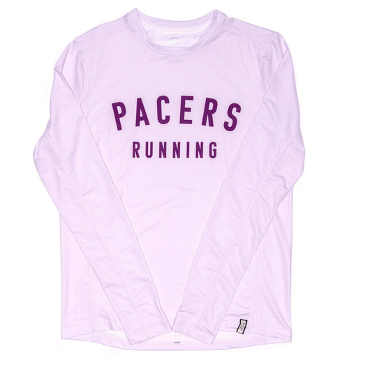 Pacers Running-2:02 Long Sleeve - Pacers-Lavender-Pacers Running