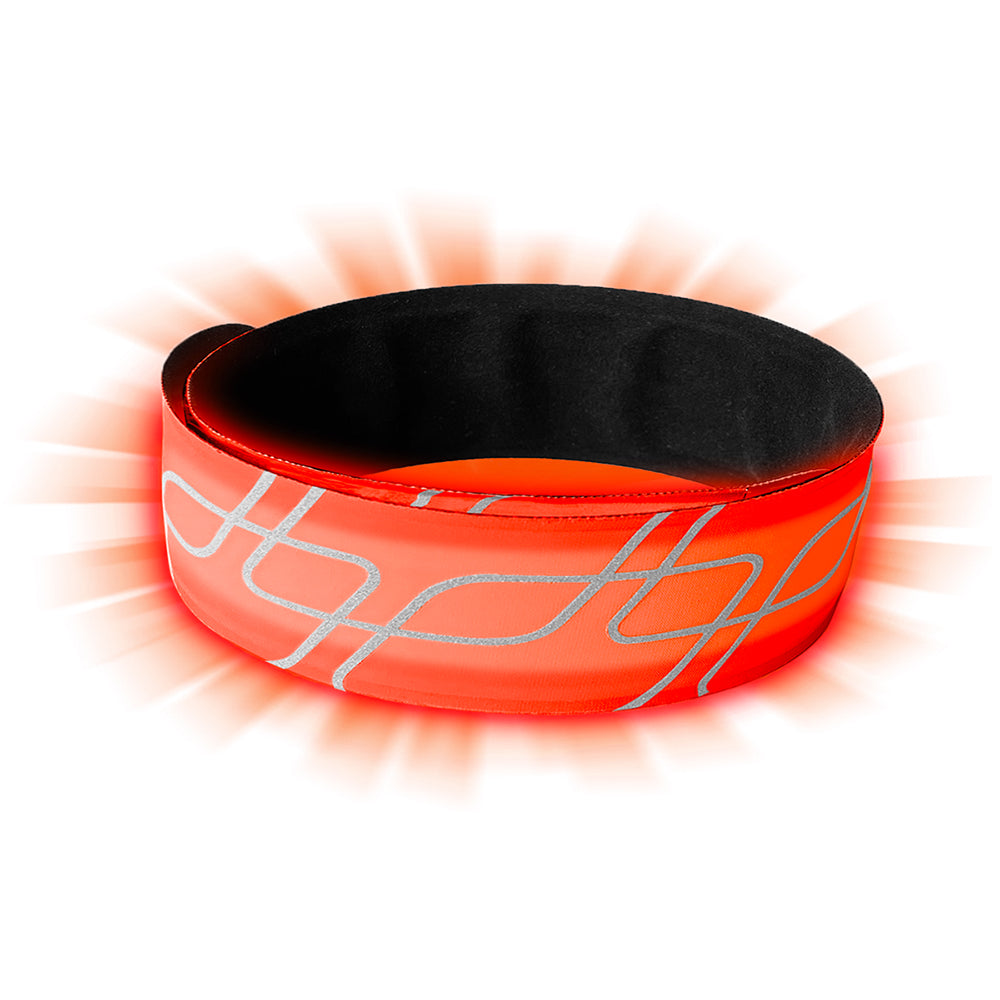 Amphipod Full-Viz Flashing Reflective LED Slap Band