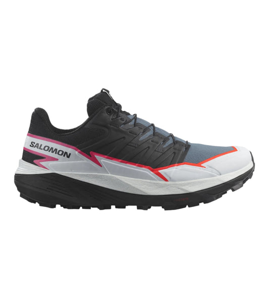 Women's Salomon Thundercross, Black/Bering Sea/Pink Glo, 6.5 B Medium