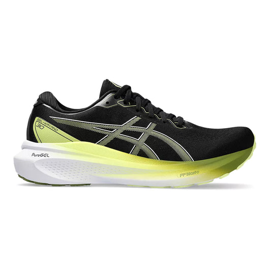 ASICS-Men's ASICS GEL-Kayano 30-Black/Glow Yellow-Pacers Running