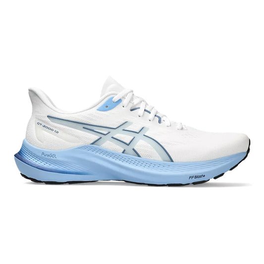 ASICS-Men's ASICS GT-2000 12-White/Storm Blue-Pacers Running