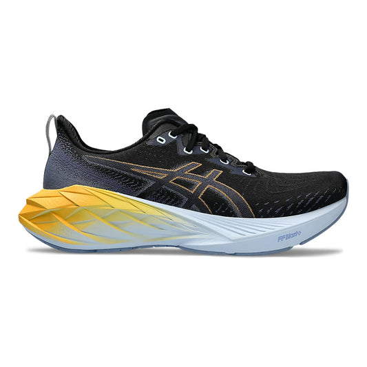 ASICS-Men's ASICS Novablast 4-Black/Thunder Blue-Pacers Running