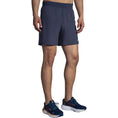 Load image into Gallery viewer, Brooks-Men's Brooks Sherpa 7"" Short-Blue Slate-Pacers Running
