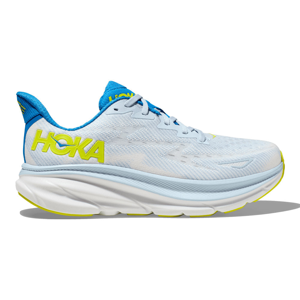 HOKA ONE ONE-Men's HOKA ONE ONE Clifton 9-Ice Water/Evening Primrose-Pacers Running