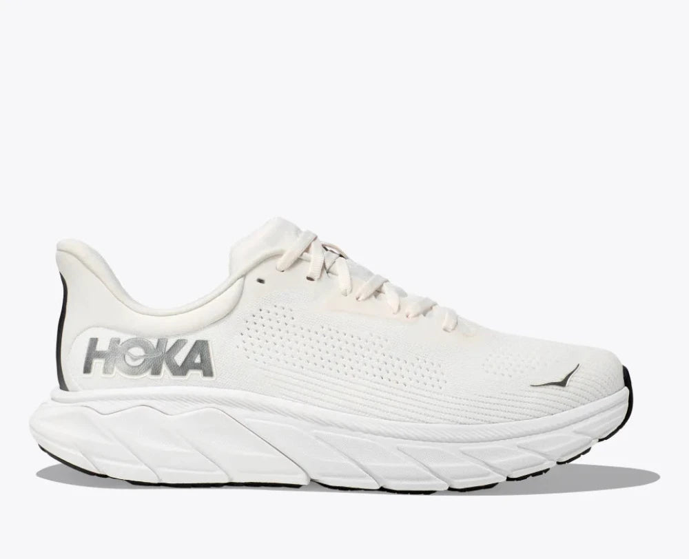 HOKA ONE ONE-Men's HOKA ONE ONE Arahi 7-Blanc De Blanc/Steel Wool-Pacers Running