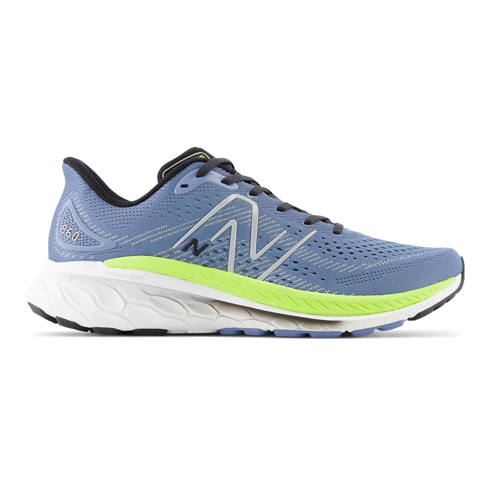 New Balance-Men's New Balance Fresh Foam X 860v13-Mercury Blue/Thirty Watt-Pacers Running