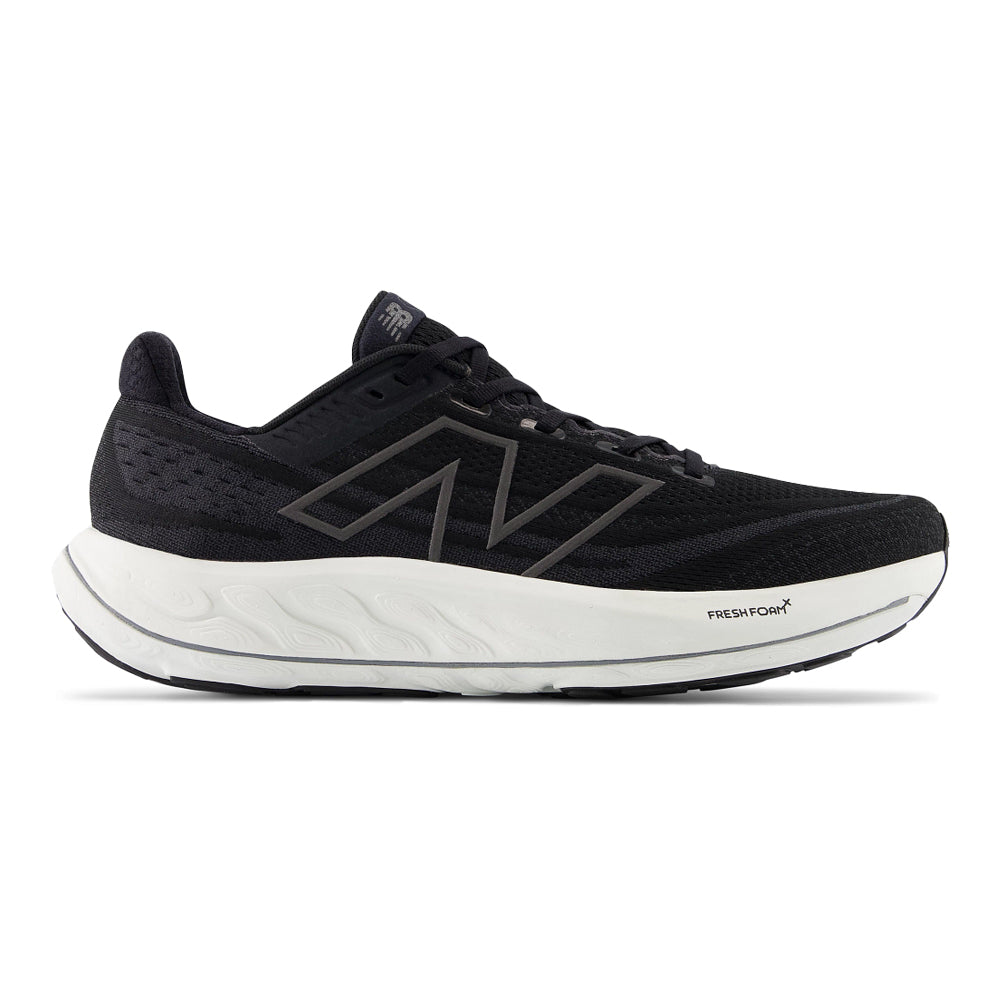 Men's New Balance Fresh Foam Vongo v6, Black/White, 12.5 D Medium