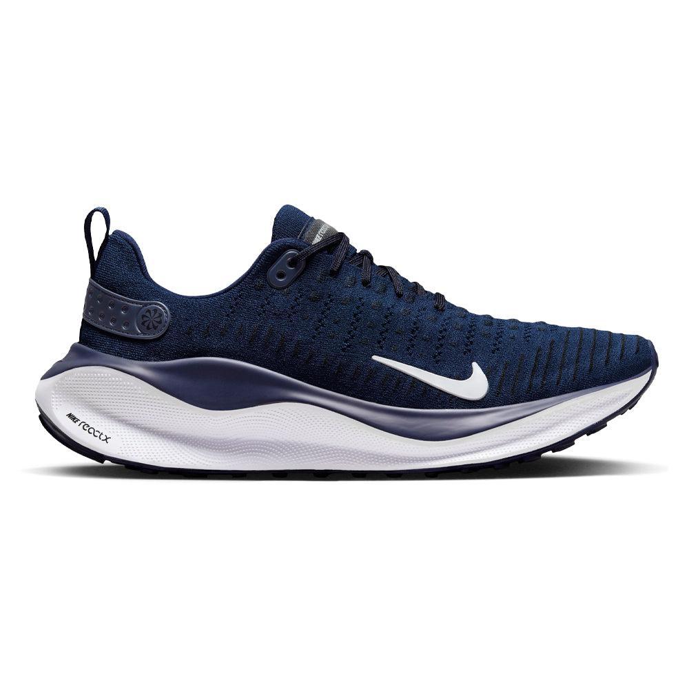 Nike-Men's Nike InfinityRN 4-College Navy/Platinum Tint-Black-Sail-Pacers Running