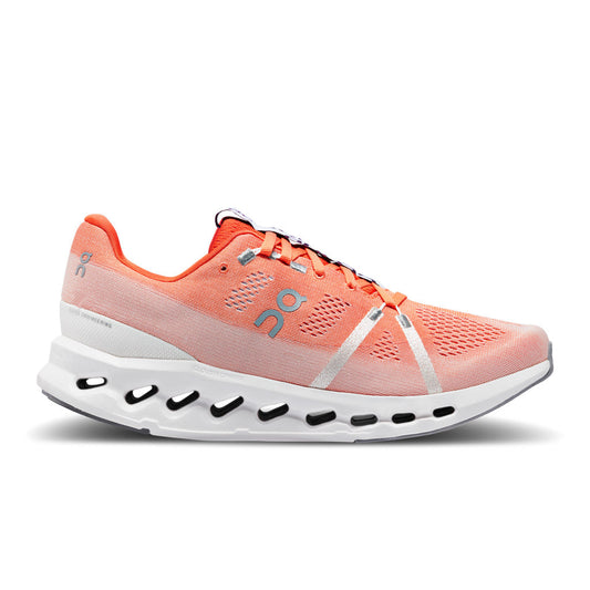 Men's On Cloudsurfer, Flame/White, 12 D Medium