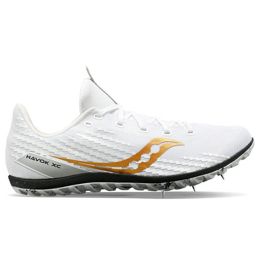 Saucony-Men's Saucony Havok XC3 Spike-White-Pacers Running