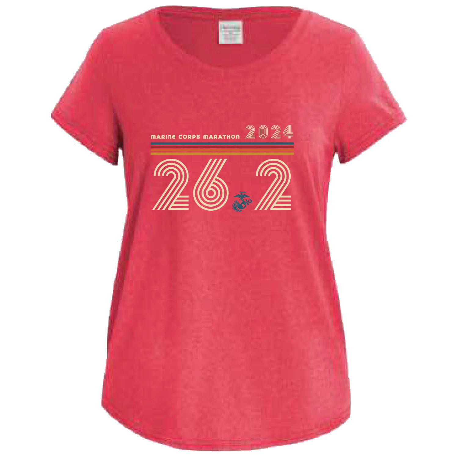 Women's Recover 2024 MCM Short Sleeve Retro 26.2