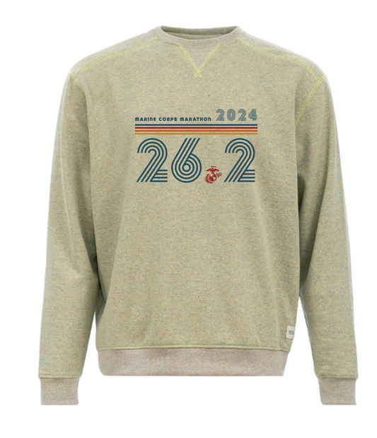 Men's Recover 2024 MCM Crewneck Sweatshirt Retro 26.2