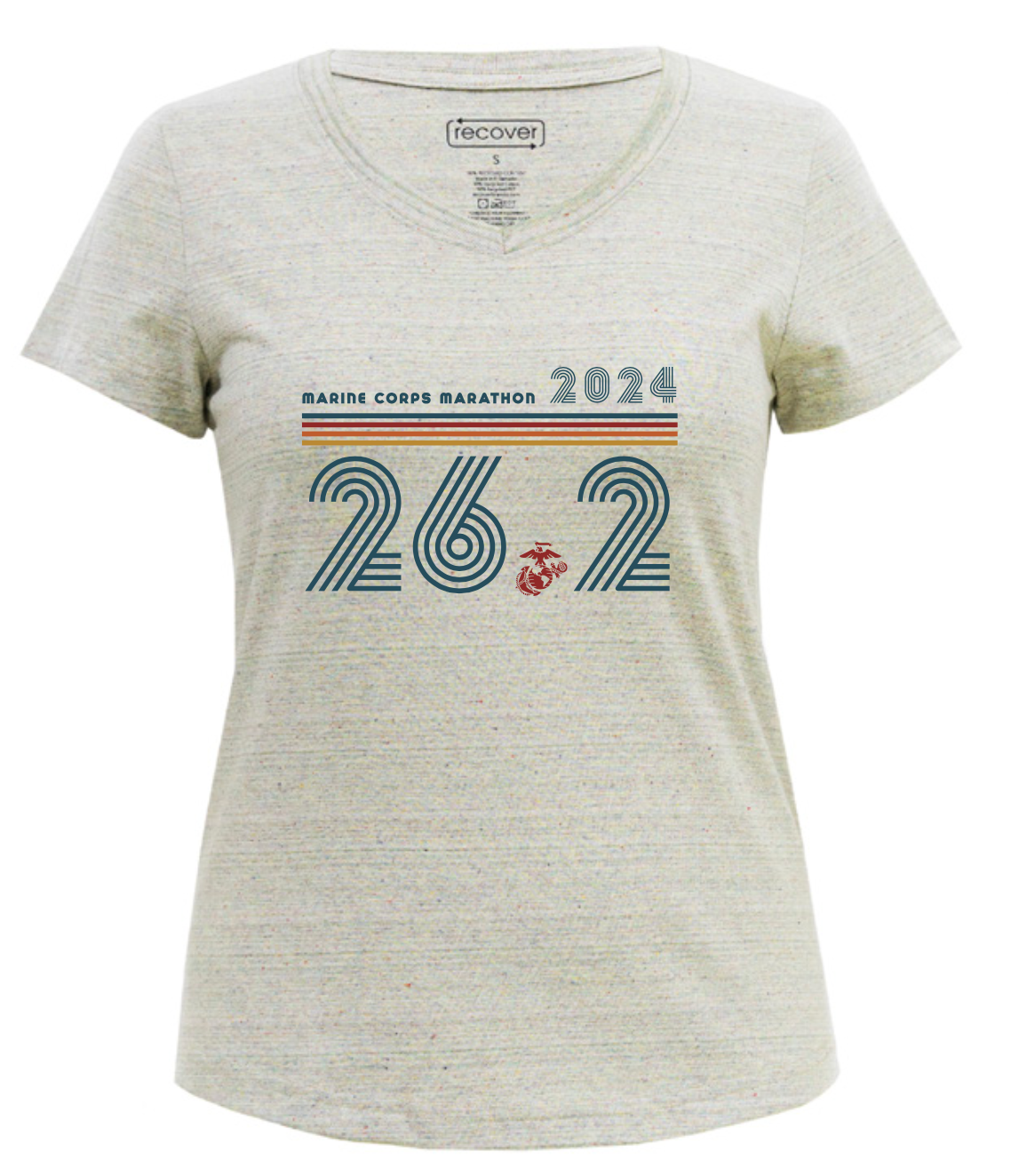 Women's Recover 2024 MCM Short Sleeve Retro 26.2