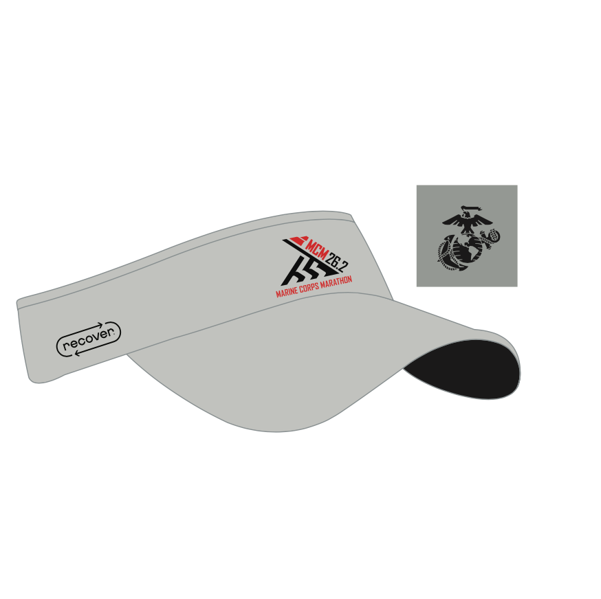 Unisex Recover MCM Visor Race Logo