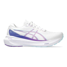 ASICS-Women's ASICS GEL-Kayano 30-White/Cyber Grape-Pacers Running