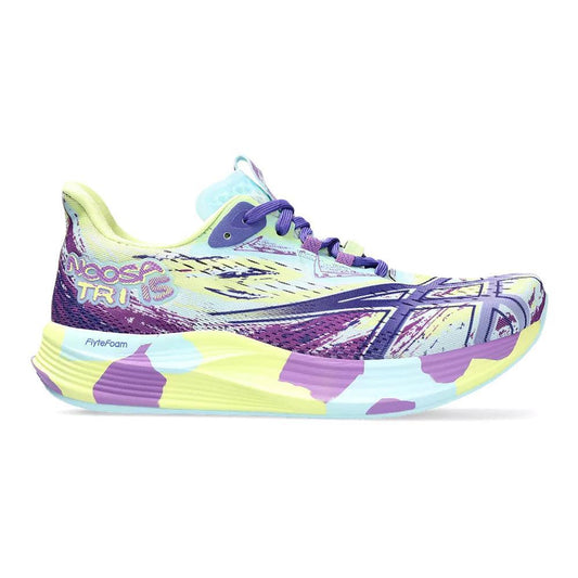 ASICS-Women's ASICS Noosa TRI 15-Glow Yellow/Palace Purple-Pacers Running