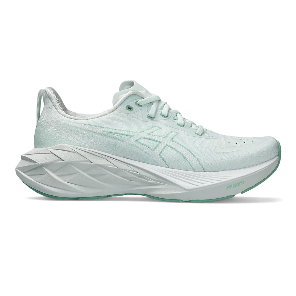 ASICS-Women's ASICS Novablast 4-Pale Mint/White-Pacers Running