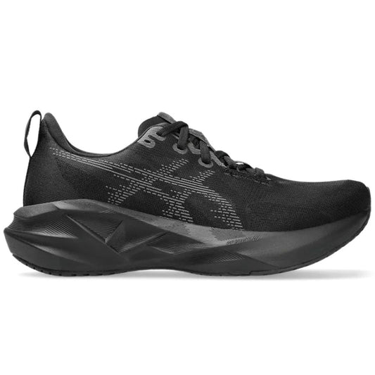 Women's Asics Novablast 5, Black/Carrier Grey, 9 B Medium
