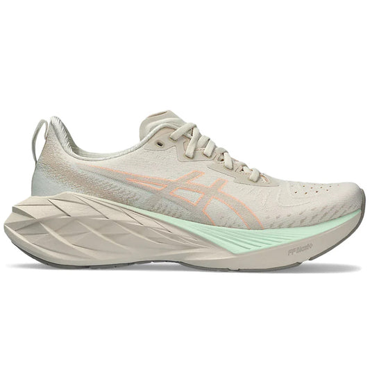 Women's Asics Novablast 4, Oatmeal/Moonrock, 11 B Medium