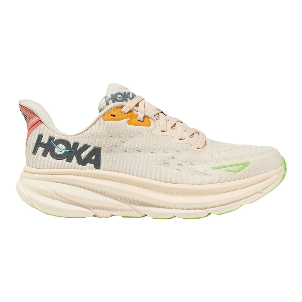 HOKA ONE ONE-Women's HOKA ONE ONE Clifton 9-Vanilla/Astral-Pacers Running