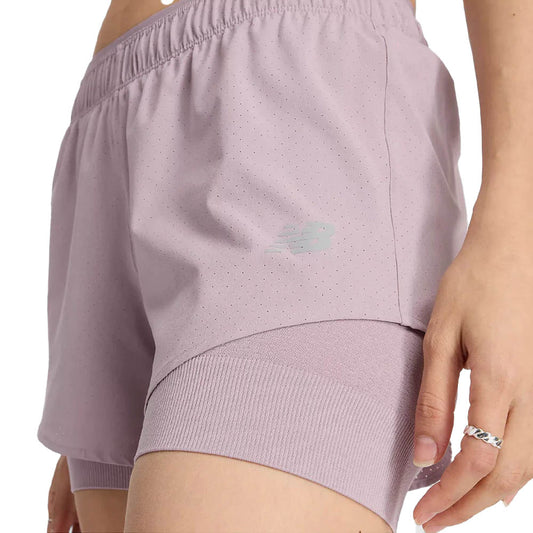 Women's New Balance RC Seamless 2 In 1 Short 3 Inch