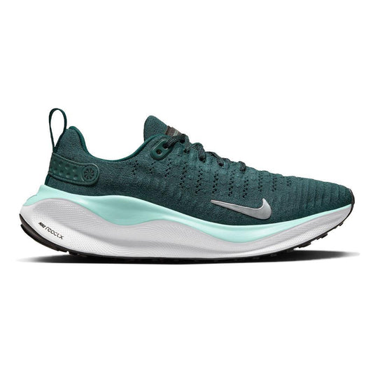 Nike-Women's Nike InfinityRN 4-Deep Jungle/Metallic Silver-Black-Pacers Running