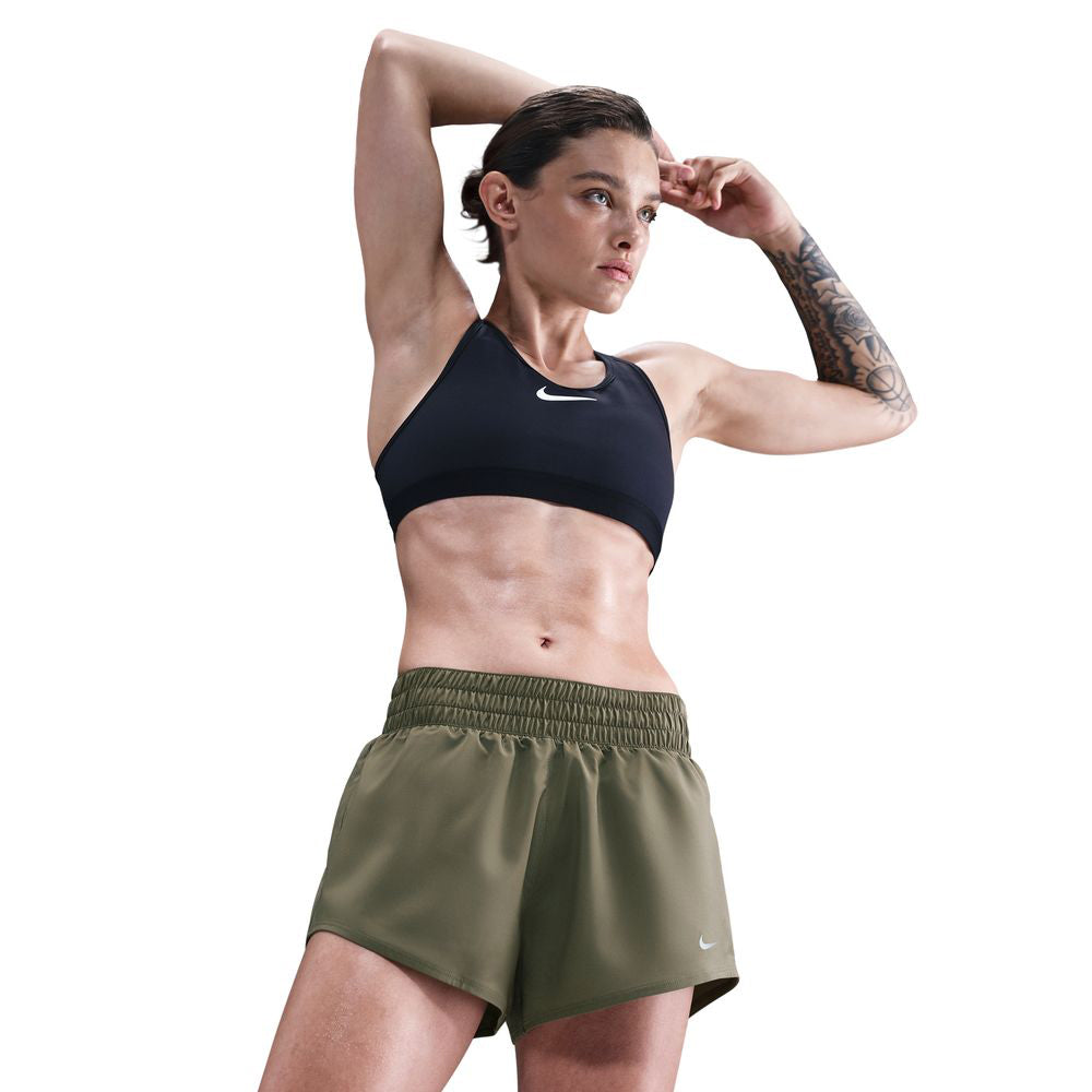 Women's Nike One Dri-FIT Mid-Rise 3" Brief-Lined Shorts