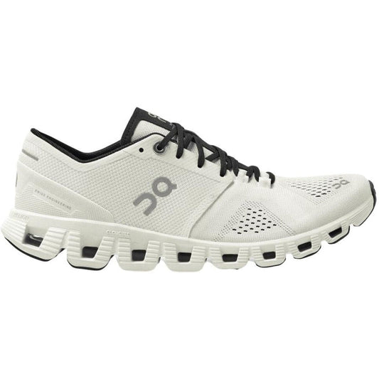 Women's On Cloud X 3, White/Black, 9 B Medium