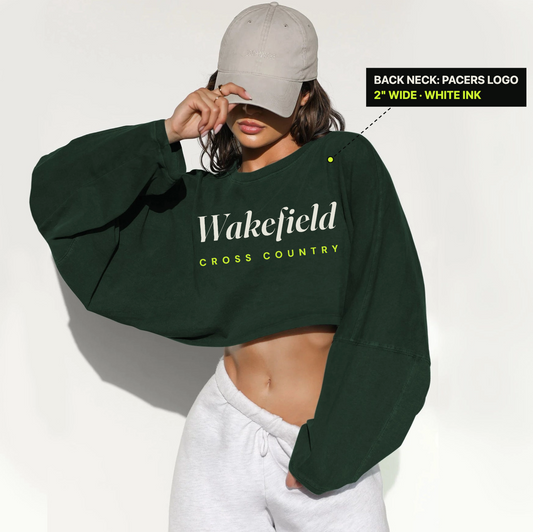 Wakefield High School XC Women's Crop Crew