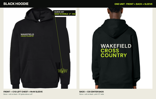 Wakefield High School XC Hoodie