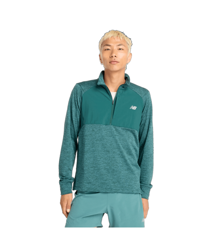 Men's New Balance Athletics Heat Grid 1/2 Zip