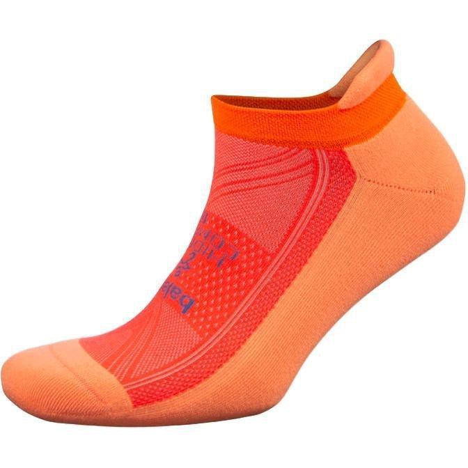 Balega-Balega Hidden Comfort No Show Tab-Peach/Neon Coral-Pacers Running