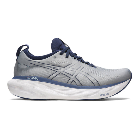 ASICS-Men's ASICS GEL-Nimbus 25-Sheet Rock/Indigo Blue-Pacers Running