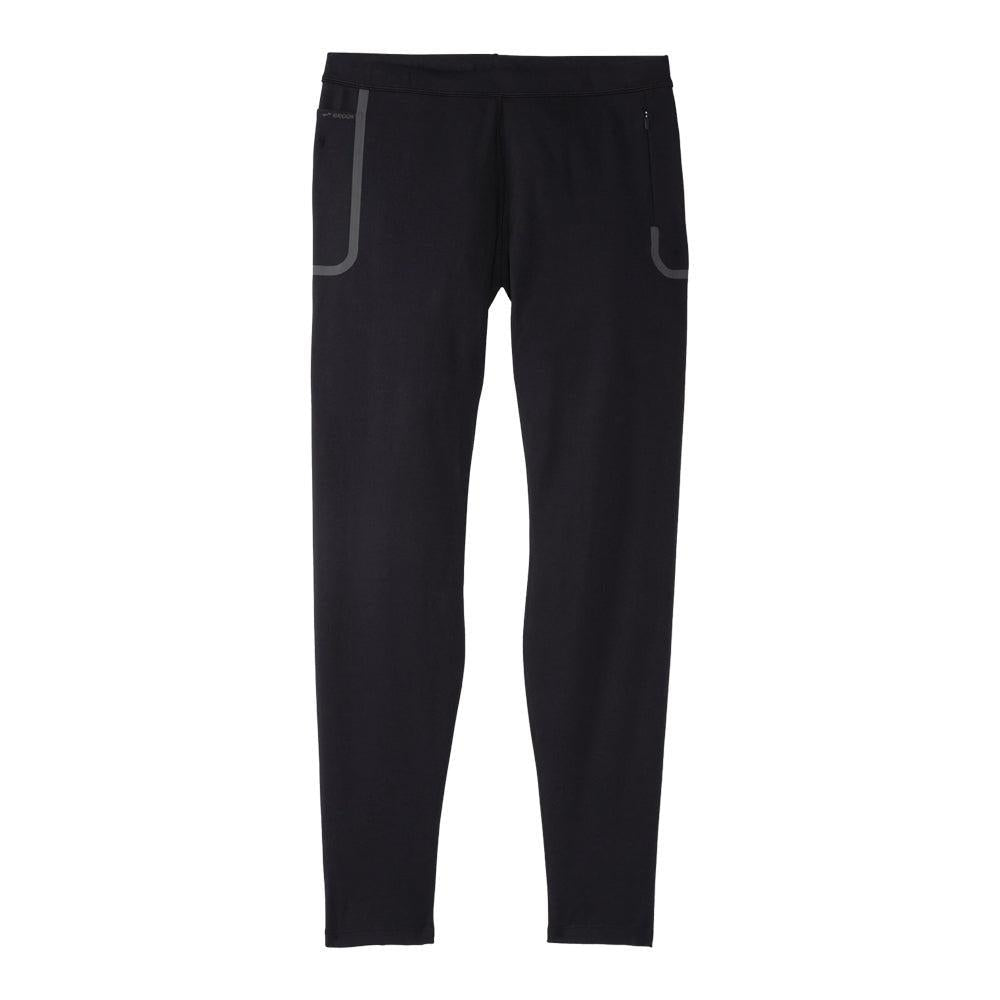 Brooks-Men's Brooks Momentum Thermal Tight-Black-Pacers Running