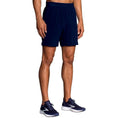 Load image into Gallery viewer, Brooks-Men's Brooks Sherpa 7"" Short-Navy-Pacers Running
