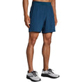 Load image into Gallery viewer, Brooks-Men's Brooks Sherpa 7"" Short-Indigo Rush/Golden Hour-Pacers Running
