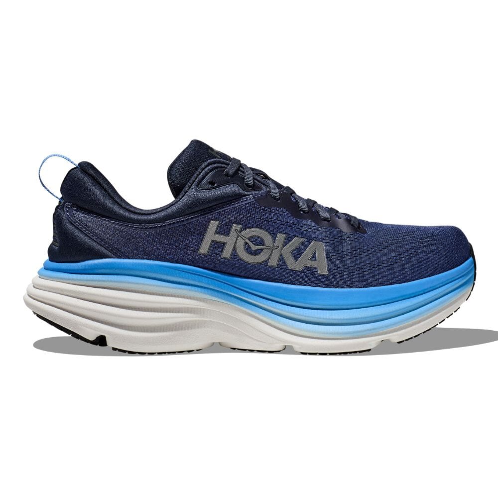 HOKA ONE ONE-Men's HOKA ONE ONE Bondi 8-Outer Space/All Aboard-Pacers Running