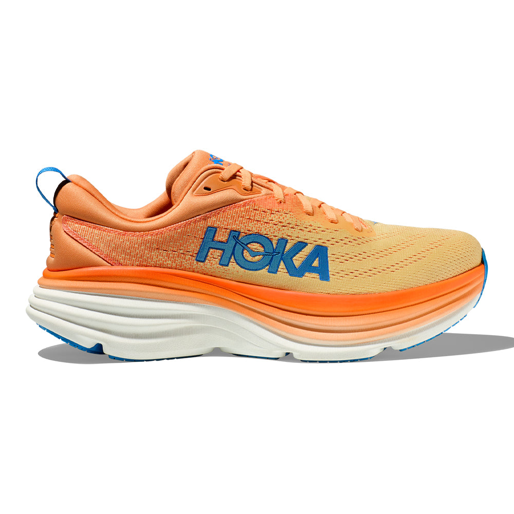 HOKA ONE ONE-Men's HOKA ONE ONE Bondi 8-Impala/Mock Orange-Pacers Running