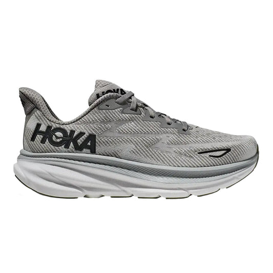 HOKA ONE ONE-Men's HOKA ONE ONE Clifton 9-Harbor Mist/Black-Pacers Running