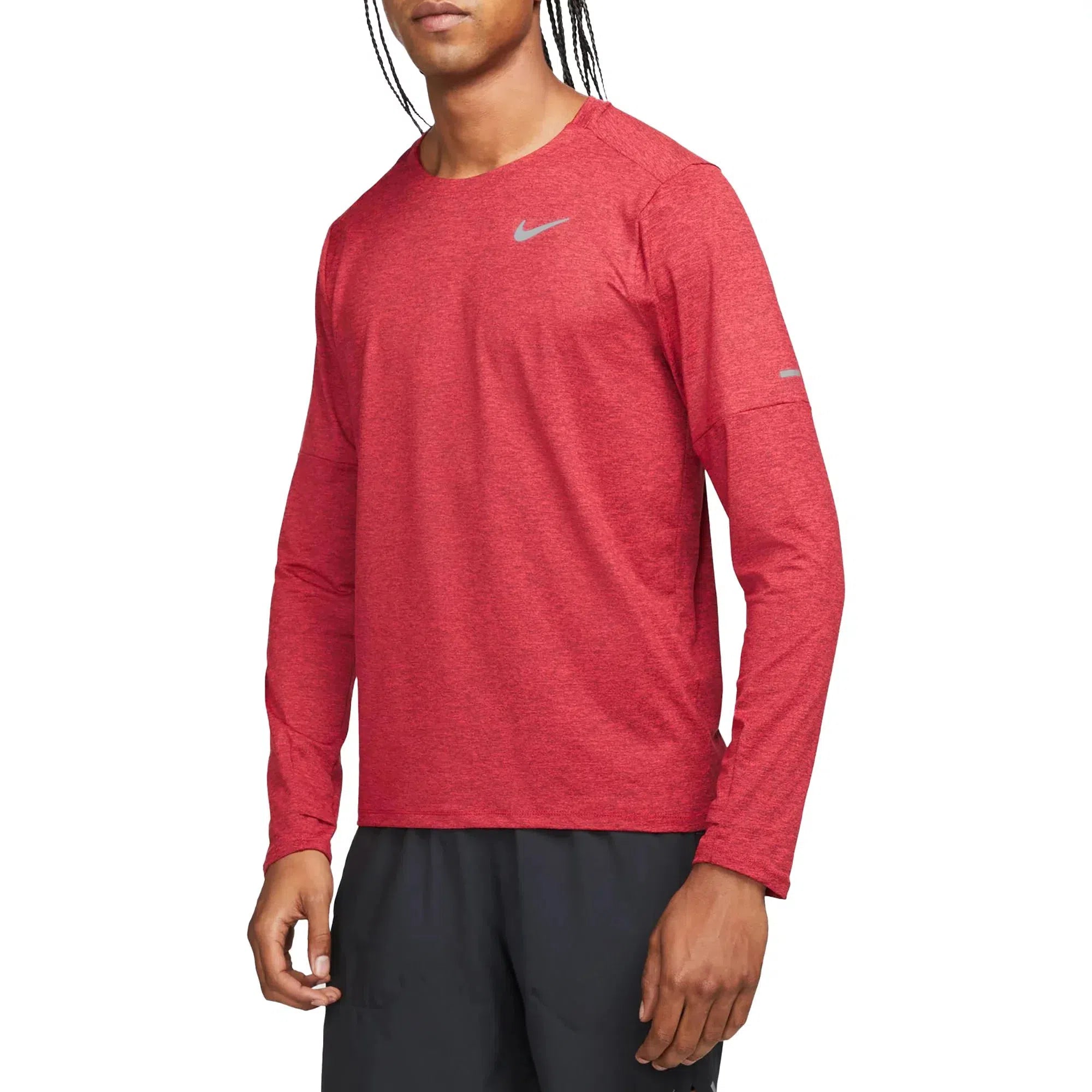 Nike-Men's Nike Dri-FIT Element-Dark Beetroot/Reflective Silver-Pacers Running