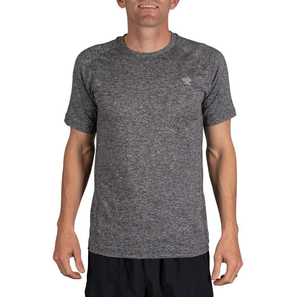 Rabbit-Men's Rabbit EZ Tee-Charcoal Heather-Pacers Running