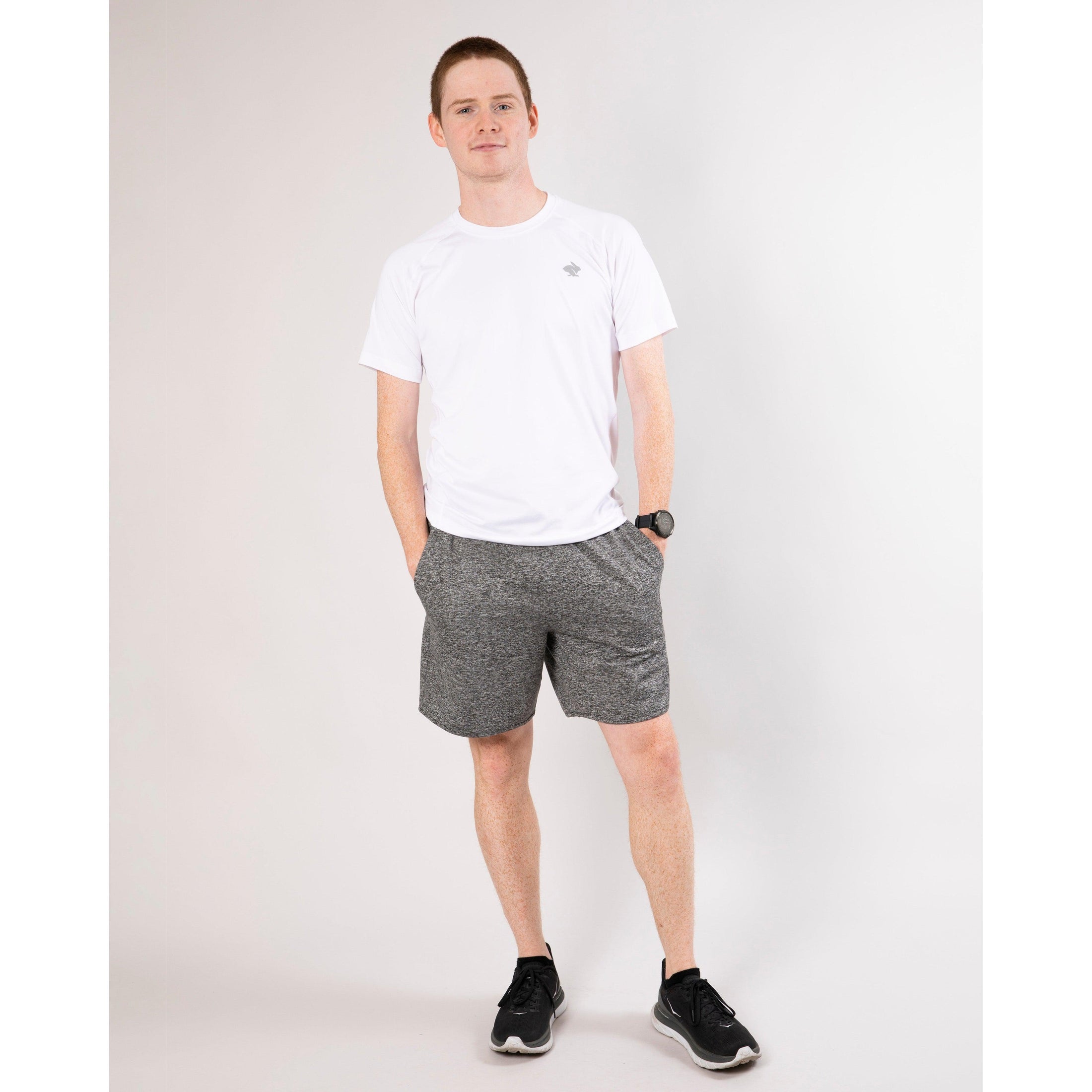 Rabbit-Men's Rabbit EZ Tee-White-Pacers Running