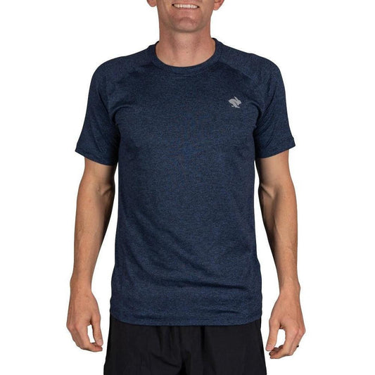 Rabbit-Men's Rabbit EZ Tee-Eclipse Heather-Pacers Running