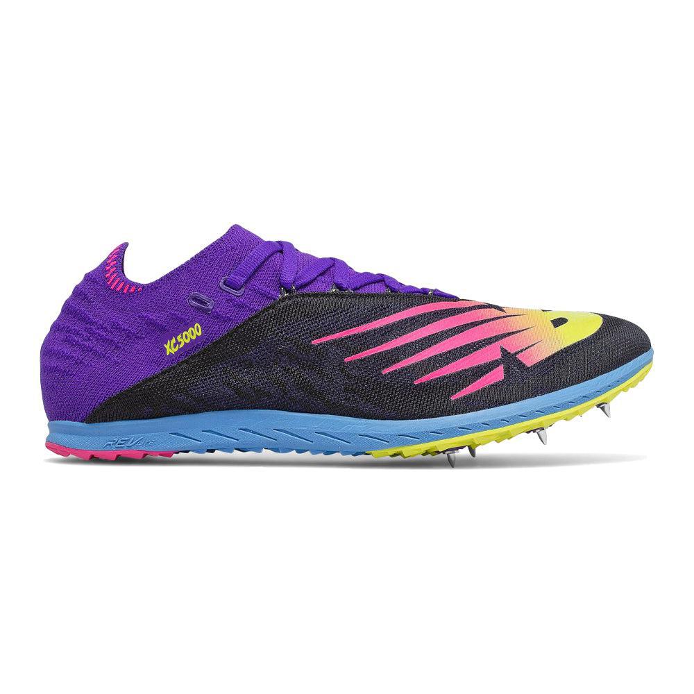 New Balance-Unisex New Balance Cross Country 5K v5 Spike-Black/Purple-Pacers Running