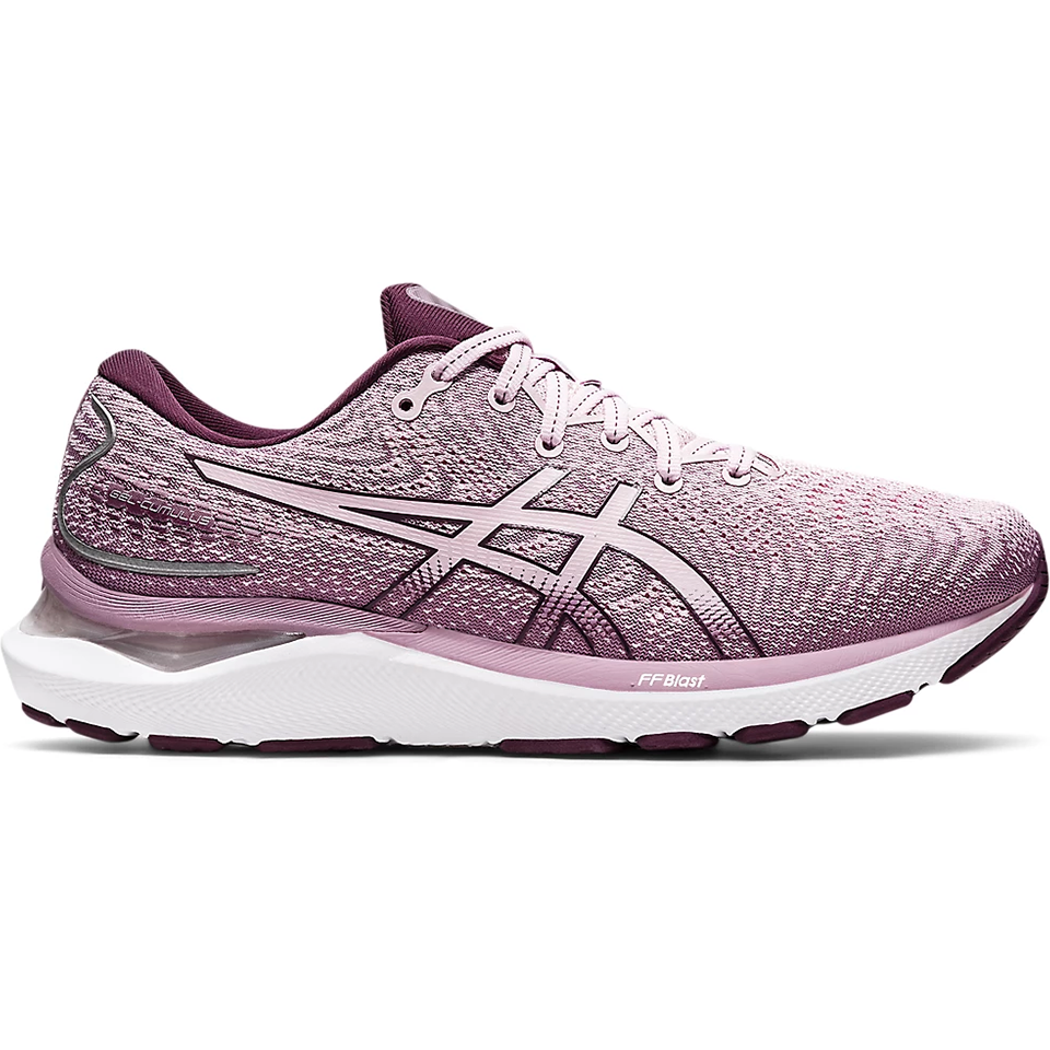 ASICS-Women's ASICS GEL-Cumulus 24-Barely Rose/Deep Plum-Pacers Running