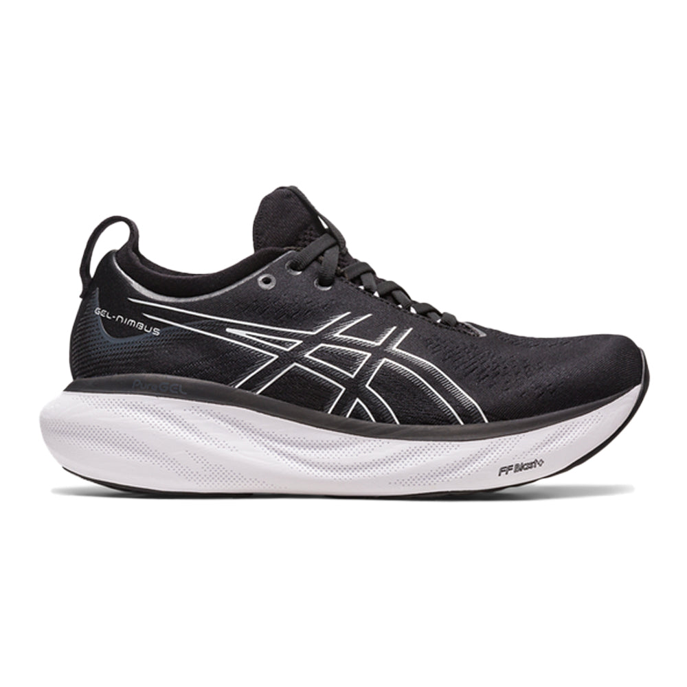 ASICS-Women's ASICS GEL-Nimbus 25-Black/Pure Silver-Pacers Running