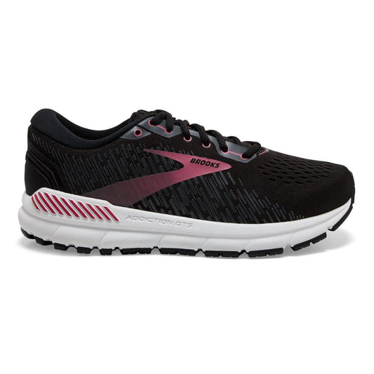 Brooks-Women's Brooks Addiction GTS 15-Black/Ebony/Mauvewood-Pacers Running