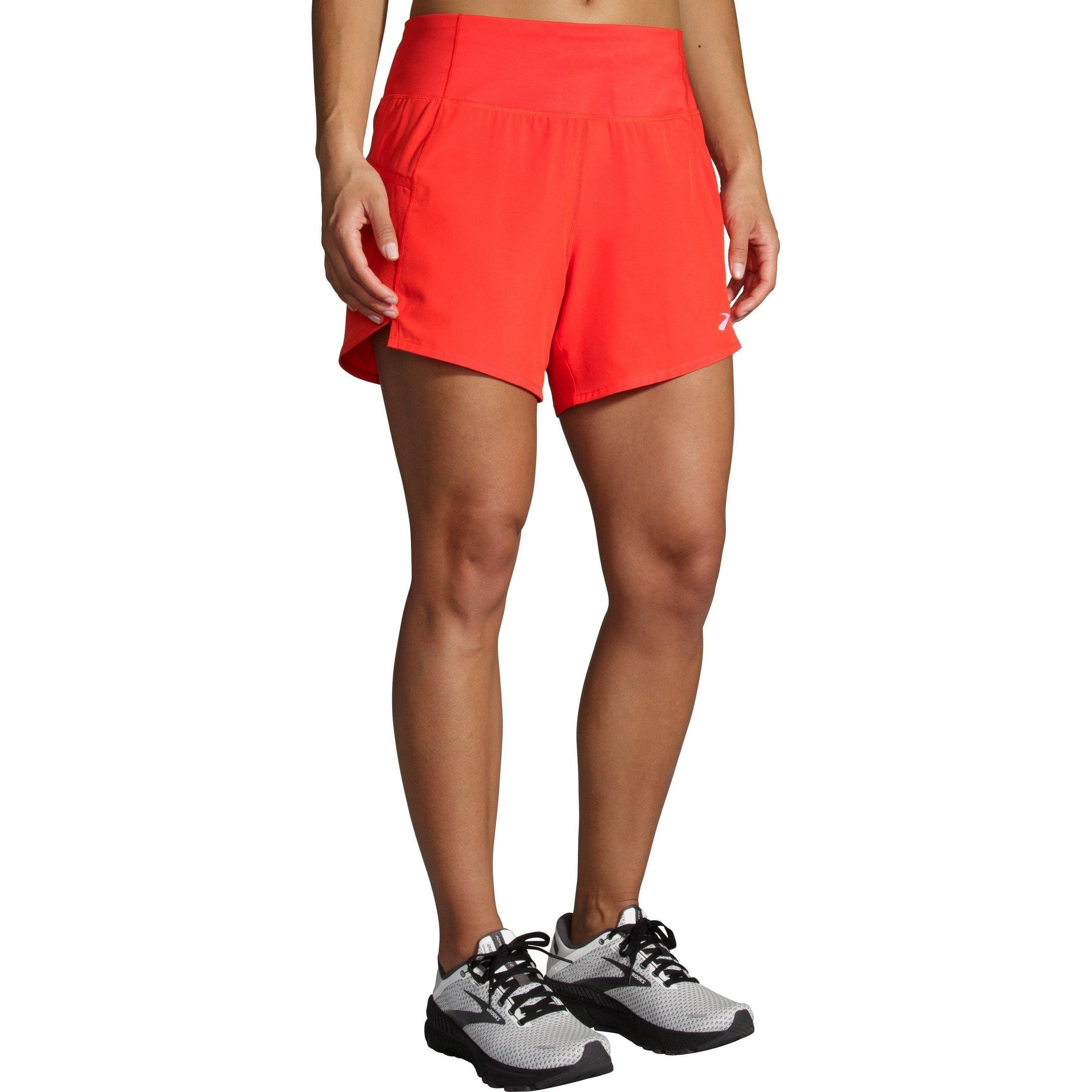 Brooks-Women's Brooks Chaser 5" Short-Jamberry-Pacers Running