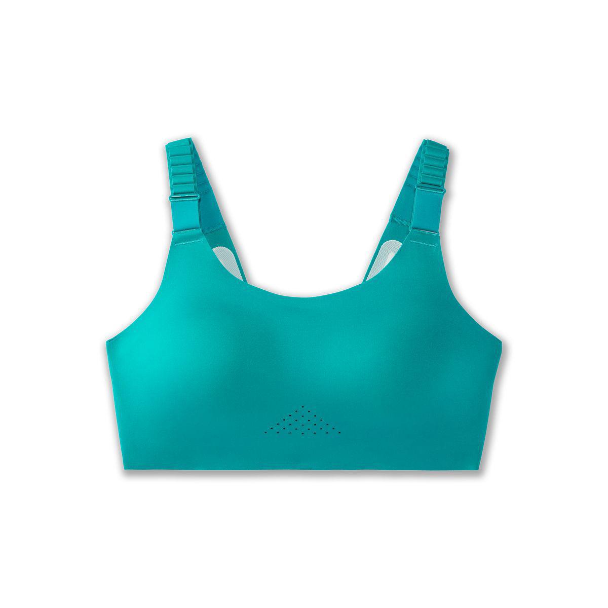 Brooks-Women's Brooks Dare Scoopback Run Bra 2.0-Nile Green/Light Mint-Pacers Running