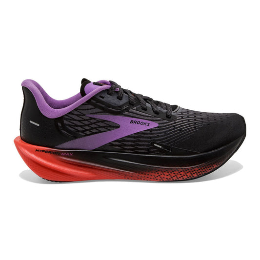 Brooks-Women's Brooks Hyperion Max-Black/Fiesta/Bellflower-Pacers Running